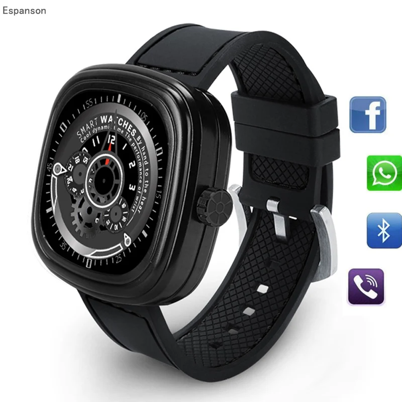 Фото Espanson M2S Smart Watch Sport Фитнес трекер Bluetooth браслет сердечного ритма Мониторы для iOS iPhone