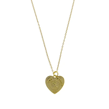 YAN Jewelry S925 silver Retro Literary Heart Wing Love Clavicular chain necklace
YAN Jewelry S925 silver Retro Literary Heart Wing Love Clavicular chain necklace