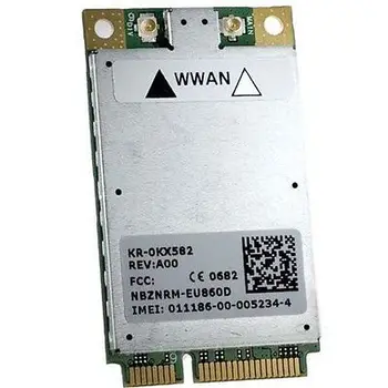 Wireless Adapter Card for Dell DW5520 5520 EU870 EU870D WW761 3G Mini PCI-E GSM WWAN WIFI HSDPA Card
Wireless Adapter Card for Dell DW5520 5520 EU870 EU870D WW761 3G Mini PCI-E GSM WWAN WIFI HSDPA Card