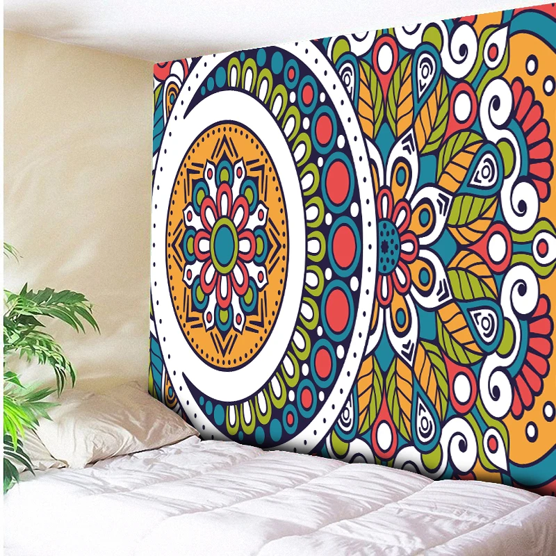 Indian Mandala Tapestry Beach Throw Towel Yoga Mat Table Cloth Psychedelic Wall Hanging Asymmetric Geometric Floral 150x230cm
Indian Mandala Tapestry Beach Throw Towel Yoga Mat Table Cloth Psychedelic Wall Hanging Asymmetric Geometric Floral 150x230cm