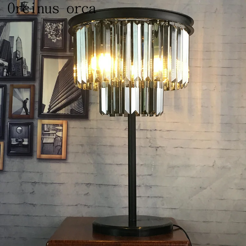 European luxury crystal table lamp bedroom bedside lamp American modern minimalist creative crystal crystal lamp free shipping
European luxury crystal table lamp bedroom bedside lamp American modern minimalist creative crystal crystal lamp free shipping