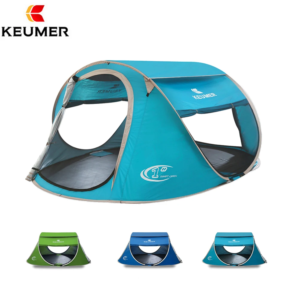 KEUMER Beach Tent Pop Up Open Large Automatic Instant Setup Easy Foldable Shelter 240 * 180 * 100cm with anti-UV Coating Camping
KEUMER Beach Tent Pop Up Open Large Automatic Instant Setup Easy Foldable Shelter 240 * 180 * 100cm with anti-UV Coating Camping