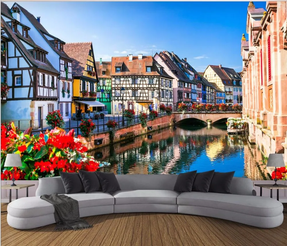 3d wallpaper Custom photo mural France Alsace landscape picture room decor painting 3d wall mural wallpaper for walls 3 d
3d wallpaper Custom photo mural France Alsace landscape picture room decor painting 3d wall mural wallpaper for walls 3 d