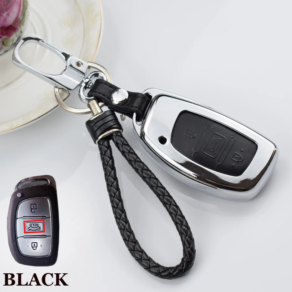 For Hyundai iX20 IX30 IX35 I40 ix25 Tucson Elantra Verna Sonata 3 Buttons Zinc alloy Leather Smart Car Key Case Fob Cover
For Hyundai iX20 IX30 IX35 I40 ix25 Tucson Elantra Verna Sonata 3 Buttons Zinc alloy Leather Smart Car Key Case Fob Cover