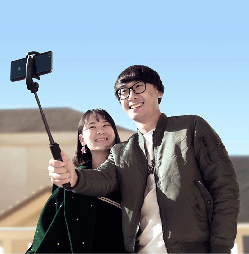 Original Xiaomi Foldable Tripod Selfie Stick Extendable Wireless Button Shutter with Bluetooth Remote For Android smartphones