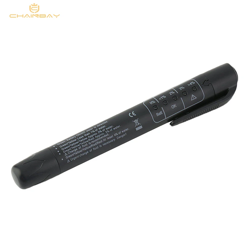 Car Detector Brake Fluid Tester Pen 5 LED Auto Vehicle Automotive Testing Tool Diagnostic Tool Brake Tester
Car Detector Brake Fluid Tester Pen 5 LED Auto Vehicle Automotive Testing Tool Diagnostic Tool Brake Tester