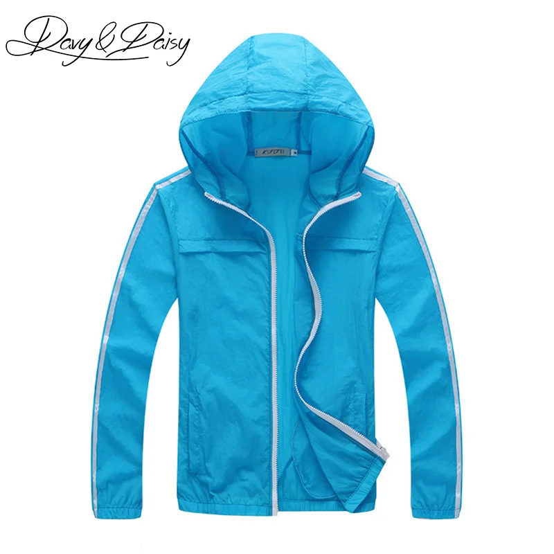 DAVYDAISY Couple Summer Jacket Thin Hooded Sunscreen Transparent Breathable Waterproof Unisex Coat Brand Outerwear DCT-013
DAVYDAISY Couple Summer Jacket Thin Hooded Sunscreen Transparent Breathable Waterproof Unisex Coat Brand Outerwear DCT-013