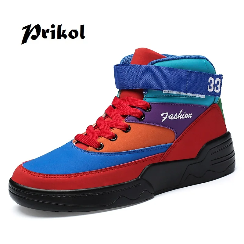 Prikol 2019 New Men's Basketball Shoes High Top Sneaker Leather Height Increasing Sport Zapatillas Hombre Krasovki
Prikol 2019 New Men's Basketball Shoes High Top Sneaker Leather Height Increasing Sport Zapatillas Hombre Krasovki