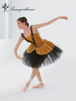 Girl dance costume yellow Bodice Ballet Tutu child stage Performance ballet costume romantic tutu kids ballet costume BL0063
Girl dance costume yellow Bodice Ballet Tutu child stage Performance ballet costume romantic tutu kids ballet costume BL0063