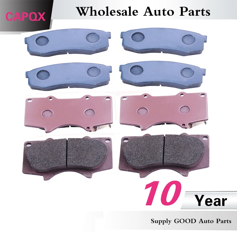 CAPQX 2PCS Front & Rear Brake Pads 04465-35290 04466-60020 For GX470 Land Cruiser J120 150 2002-2009 FJ CRUISER 2006
CAPQX 2PCS Front & Rear Brake Pads 04465-35290 04466-60020 For GX470 Land Cruiser J120 150 2002-2009 FJ CRUISER 2006