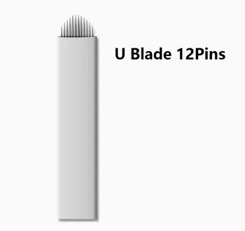 200pcs Tattoo Needle U Shape 12Needles Permanent Eyebrow Makeup Blades for 3D Permanent Makeup Manual Tattoo Pen
200pcs Tattoo Needle U Shape 12Needles Permanent Eyebrow Makeup Blades for 3D Permanent Makeup Manual Tattoo Pen