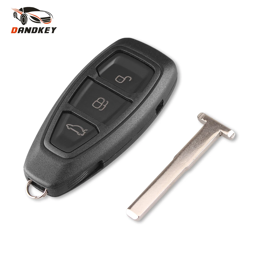 Dandkey 3 Buttons Smart Key Shell Cover Fob For Ford Mondeo Winning Kuga Fiesta Focus Titanium Car Key Case HU101 Blade
Dandkey 3 Buttons Smart Key Shell Cover Fob For Ford Mondeo Winning Kuga Fiesta Focus Titanium Car Key Case HU101 Blade