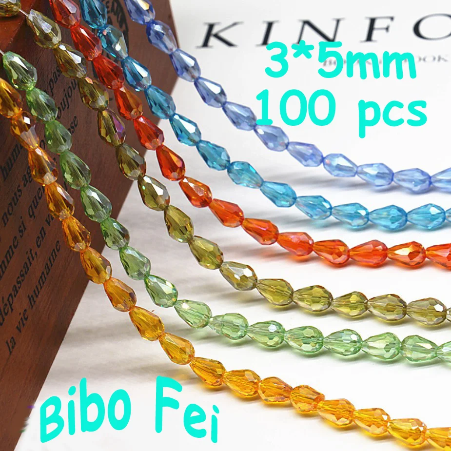 Free shipping multi color 3*5mm 100PCS Czech crystal beads,Tear Drop Crystal ,Pendant Beads, bracelet necklace Jewelry Making
Free shipping multi color 3*5mm 100PCS Czech crystal beads,Tear Drop Crystal ,Pendant Beads, bracelet necklace Jewelry Making