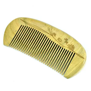 1PC 12.5cm Boutique Green Sandalwood Comb Exquisite Carving Massage Comb Portable Straight Hair Bag Comb G0425
1PC 12.5cm Boutique Green Sandalwood Comb Exquisite Carving Massage Comb Portable Straight Hair Bag Comb G0425