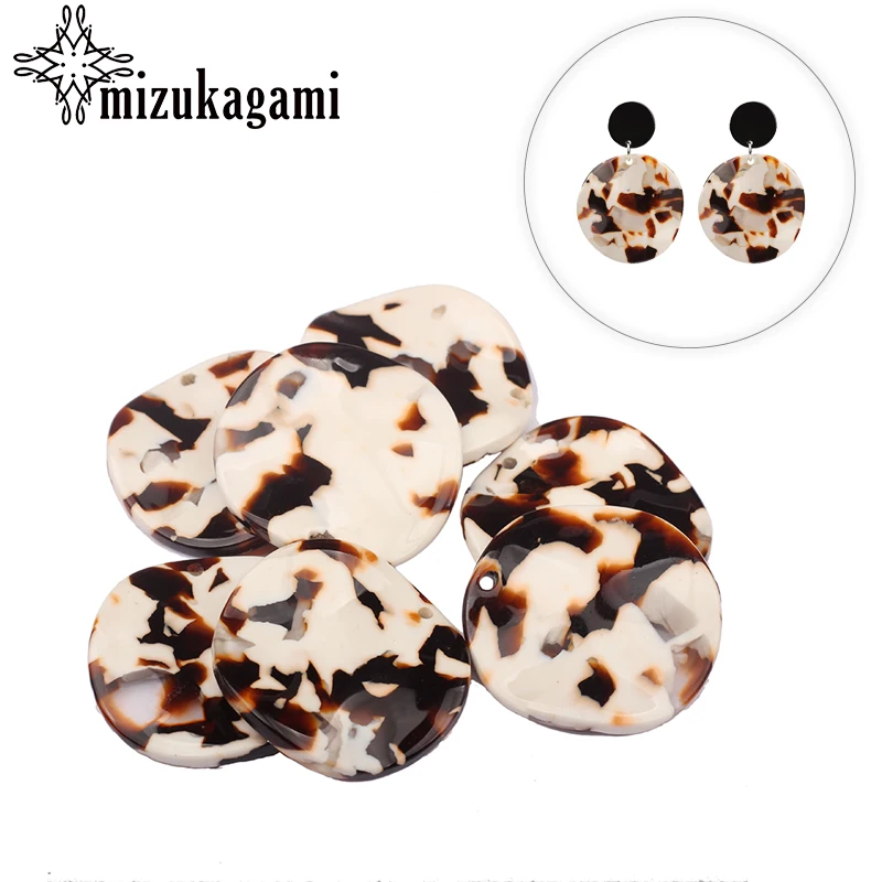 33mm 6pcs/lot Acetic Acid Resin Round Tortoiseshell Charms Connector For DIY Earrings Making Accessories
33mm 6pcs/lot Acetic Acid Resin Round Tortoiseshell Charms Connector For DIY Earrings Making Accessories