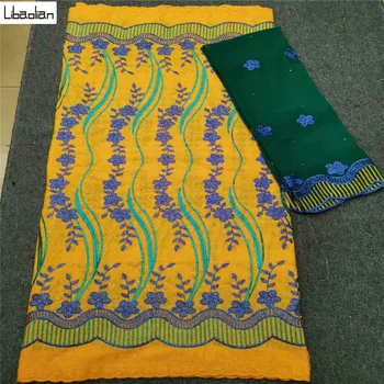 Yellow Voile Lace Embroidered Latest Match Tulle Lace Fabric With Stone Swiss Voile Cotton Lace Fabric For Sewing Clothes O91-12
Yellow Voile Lace Embroidered Latest Match Tulle Lace Fabric With Stone Swiss Voile Cotton Lace Fabric For Sewing Clothes O91-12