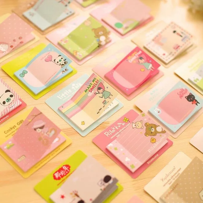 36pcs/lot Cute Cartoon 9 series message Notepad Sticky note Note pads Memo Writing scratch pad office school supplies wholesale
36pcs/lot Cute Cartoon 9 series message Notepad Sticky note Note pads Memo Writing scratch pad office school supplies wholesale