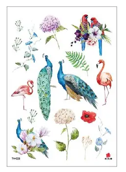 Temporary Tatoo Fake Tattoo Sticker Flamingo Bird Peacock Tattoos Stickers Tatouage Waterproof Flash Tatto For Men Women Girl
Temporary Tatoo Fake Tattoo Sticker Flamingo Bird Peacock Tattoos Stickers Tatouage Waterproof Flash Tatto For Men Women Girl