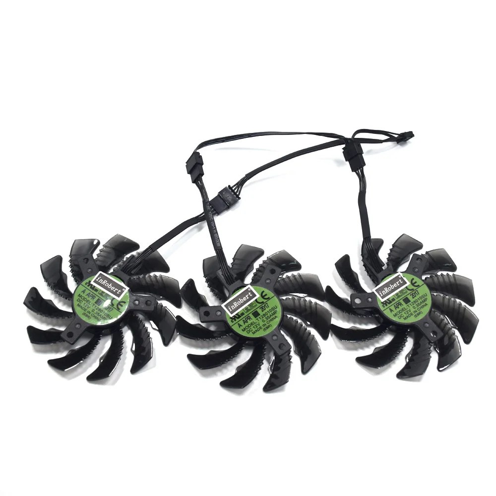75MM T128010SU 0.35A Cooling Fan For Gigabyte AORUS GTX 1080 1070 Ti G1 Gaming Fan GTX 1070Ti G1 Gaming Video Card Cooler Fan
75MM T128010SU 0.35A Cooling Fan For Gigabyte AORUS GTX 1080 1070 Ti G1 Gaming Fan GTX 1070Ti G1 Gaming Video Card Cooler Fan