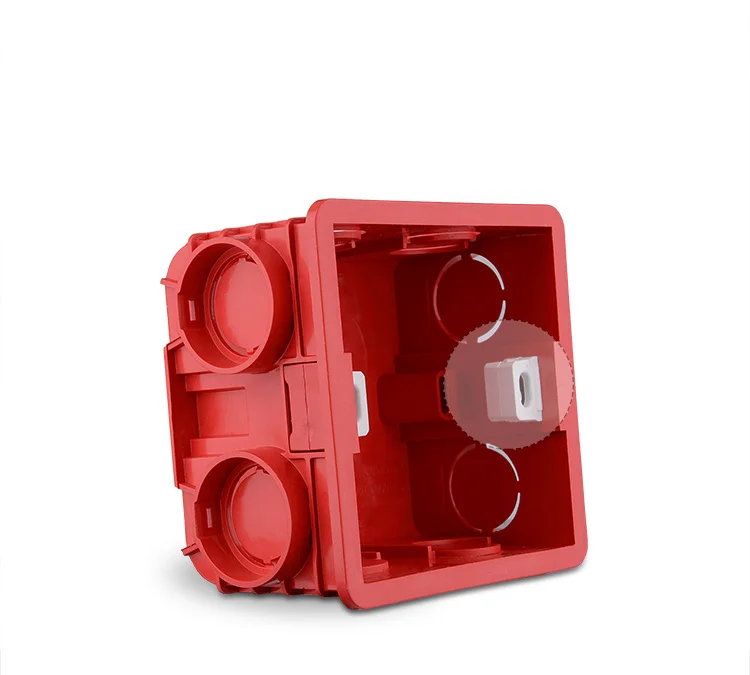 Super Quality New Design Wall Mounting Box Back Cassette 86*83*50mm for 86mm*86mm Standard Wall Switch and Socket
Super Quality New Design Wall Mounting Box Back Cassette 86*83*50mm for 86mm*86mm Standard Wall Switch and Socket