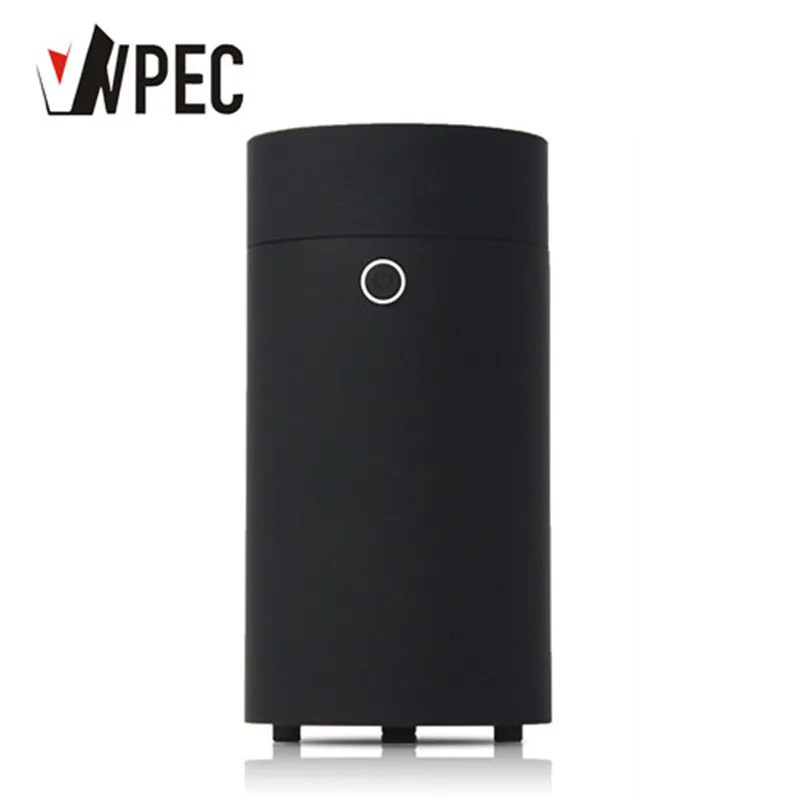 VVPEC 55ml Black Round USB Essential Oil Aroma Diffuser Mini Ultrasonic Air Humidifier Cool Mist Maker For Car Office | Бытовая техника