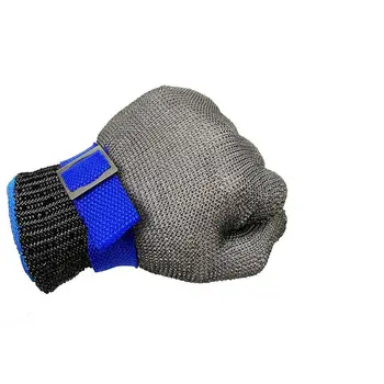 Stainless Steel Wire Safety Gloves Cut-resistant Work Protective Gloves 1 pc Fahsion Unisex Glove
Stainless Steel Wire Safety Gloves Cut-resistant Work Protective Gloves 1 pc Fahsion Unisex Glove