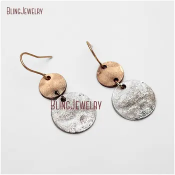 Rustic Disk Earrings Rustic Earrings ER23678 
Rustic Disk Earrings Rustic Earrings ER23678