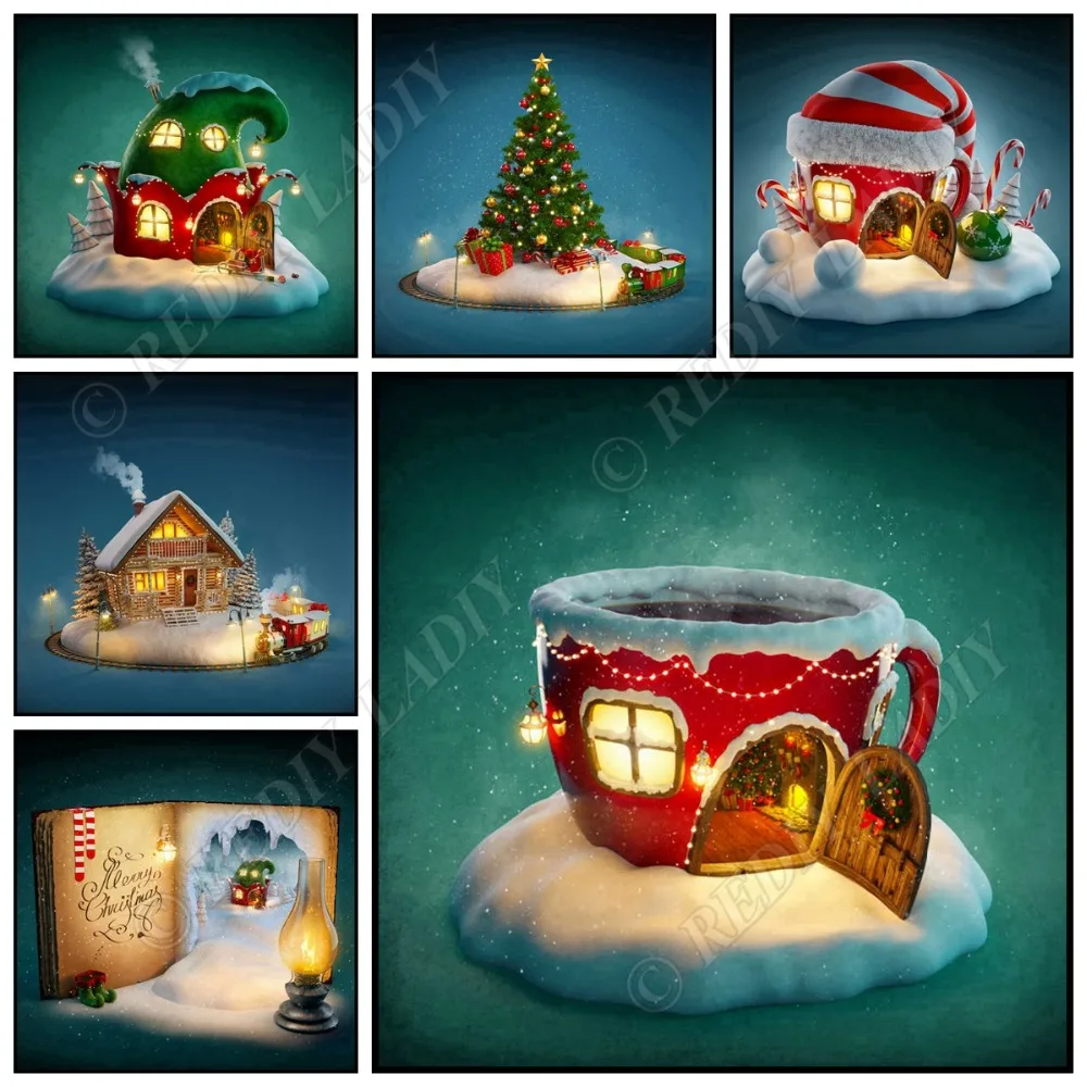 Diamond Embroidery Cartoon Full Square / Round Diamond Painting Christmas Cottage Needlework Mosaic Cross Stitch Home Decor Gift
Diamond Embroidery Cartoon Full Square / Round Diamond Painting Christmas Cottage Needlework Mosaic Cross Stitch Home Decor Gift