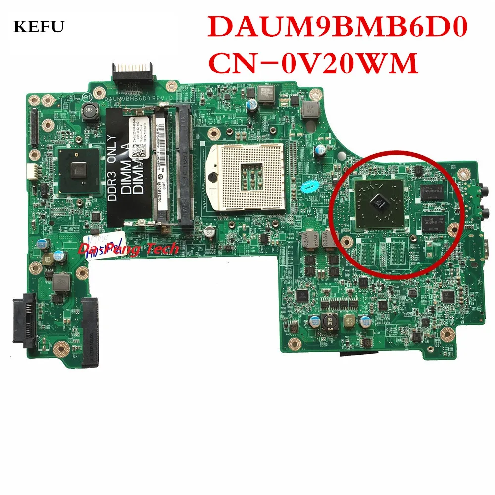 KEFU For Dell N7010 Laptop motherboard DAUM9BMB6D0 REV:D Mainboard with 1GB Video card 100% tested Good working
KEFU For Dell N7010 Laptop motherboard DAUM9BMB6D0 REV:D Mainboard with 1GB Video card 100% tested Good working
