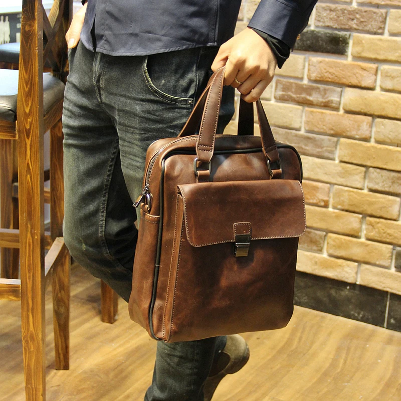 Men's Bag Shoulder Bag Crossbody Briefcase Casual Men's Satchel Business Crazy Horse Pu Leather Tote Bag
Men's Bag Shoulder Bag Crossbody Briefcase Casual Men's Satchel Business Crazy Horse Pu Leather Tote Bag
