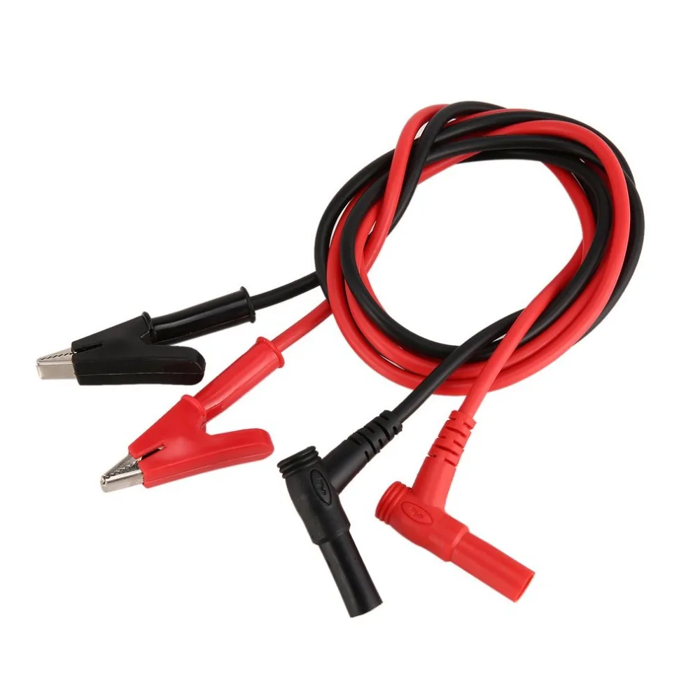 2 PCS Banana Plugs to Crocodile Clamps DC Power Supply Test Leads Test Line Crocodile Cable Alligator Jumper Wire Clip
2 PCS Banana Plugs to Crocodile Clamps DC Power Supply Test Leads Test Line Crocodile Cable Alligator Jumper Wire Clip