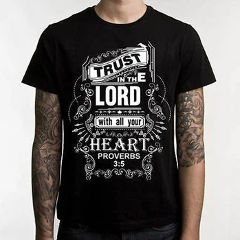 Trust in The Lord Christian T-shirt Men