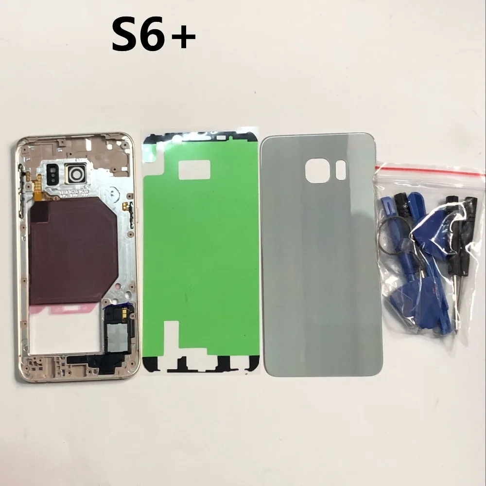 Full Housing Case Back Cover + Middle Frame front Touch glass lens For Samsung Galaxy S6 Edge Plus G928 G928F S6 Parts+ tools
Full Housing Case Back Cover + Middle Frame front Touch glass lens For Samsung Galaxy S6 Edge Plus G928 G928F S6 Parts+ tools