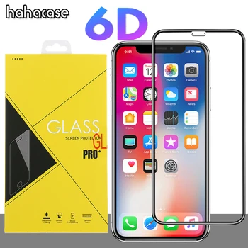 500pcs 6D Full Cover HD Tempered Glass For iPhone 11 Pro Max XS XR X 8 7 6 6S Plus Screen Protector Anti-scratch Film With Box
500pcs 6D Full Cover HD Tempered Glass For iPhone 11 Pro Max XS XR X 8 7 6 6S Plus Screen Protector Anti-scratch Film With Box