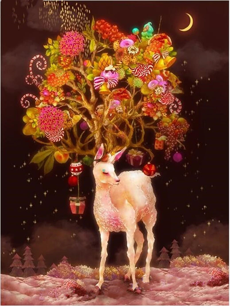 Diamond Embroidery 5D Diy Diamond Painting Deer Christmas Gifts Diamond Painting Cross Stitch Rhinestone Decoration Square Dill
Diamond Embroidery 5D Diy Diamond Painting Deer Christmas Gifts Diamond Painting Cross Stitch Rhinestone Decoration Square Dill
