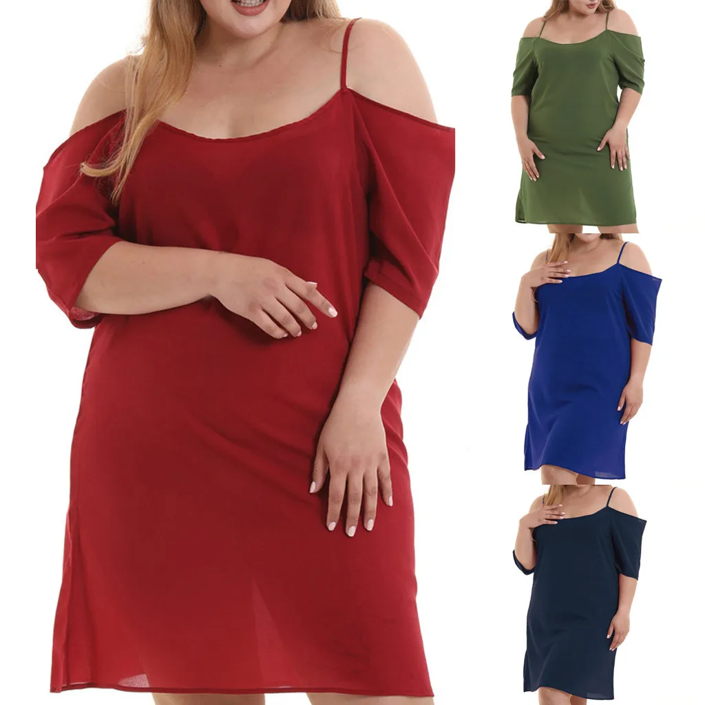 Dress For Women's Fashion Chiffon Solid Loose Soft Casual Sling Dress Plus Size 6XL Minimalist Vestidos #R
Dress For Women's Fashion Chiffon Solid Loose Soft Casual Sling Dress Plus Size 6XL Minimalist Vestidos #R
