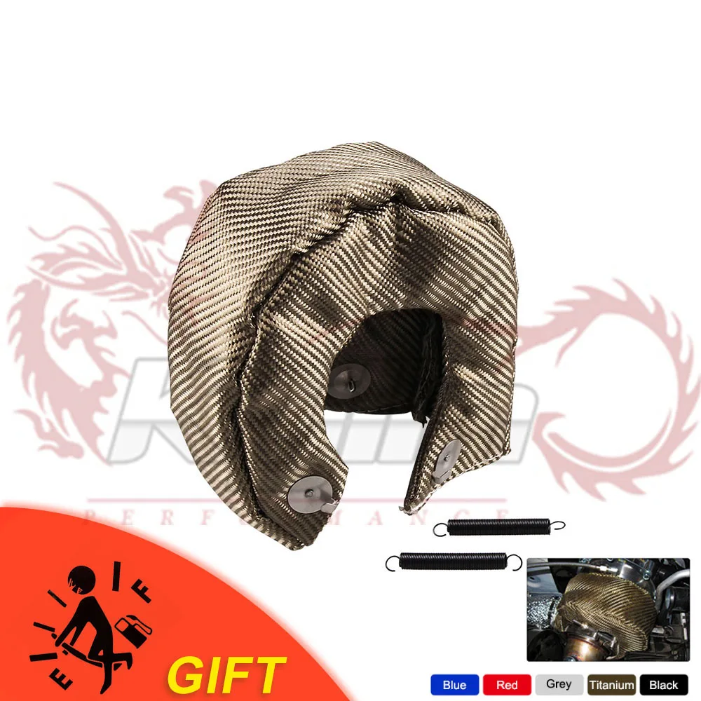 Titanium Turbo Blanket Heat Shield Turbocharger Barrier Wrap Housing fit for t2 t25 gt28 gt30 gt35 and most t3 Subaru TB003
Titanium Turbo Blanket Heat Shield Turbocharger Barrier Wrap Housing fit for t2 t25 gt28 gt30 gt35 and most t3 Subaru TB003
