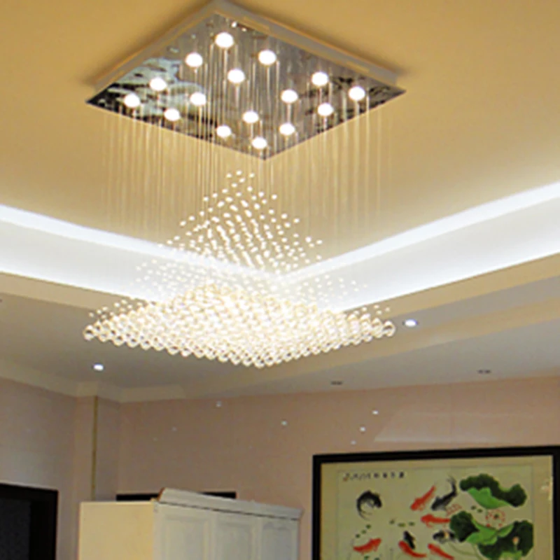 Modern Crystal Ceiling Lights Living Room lustres de cristal Decoration Tiffany Home Lighting Indoor Lamp
Modern Crystal Ceiling Lights Living Room lustres de cristal Decoration Tiffany Home Lighting Indoor Lamp