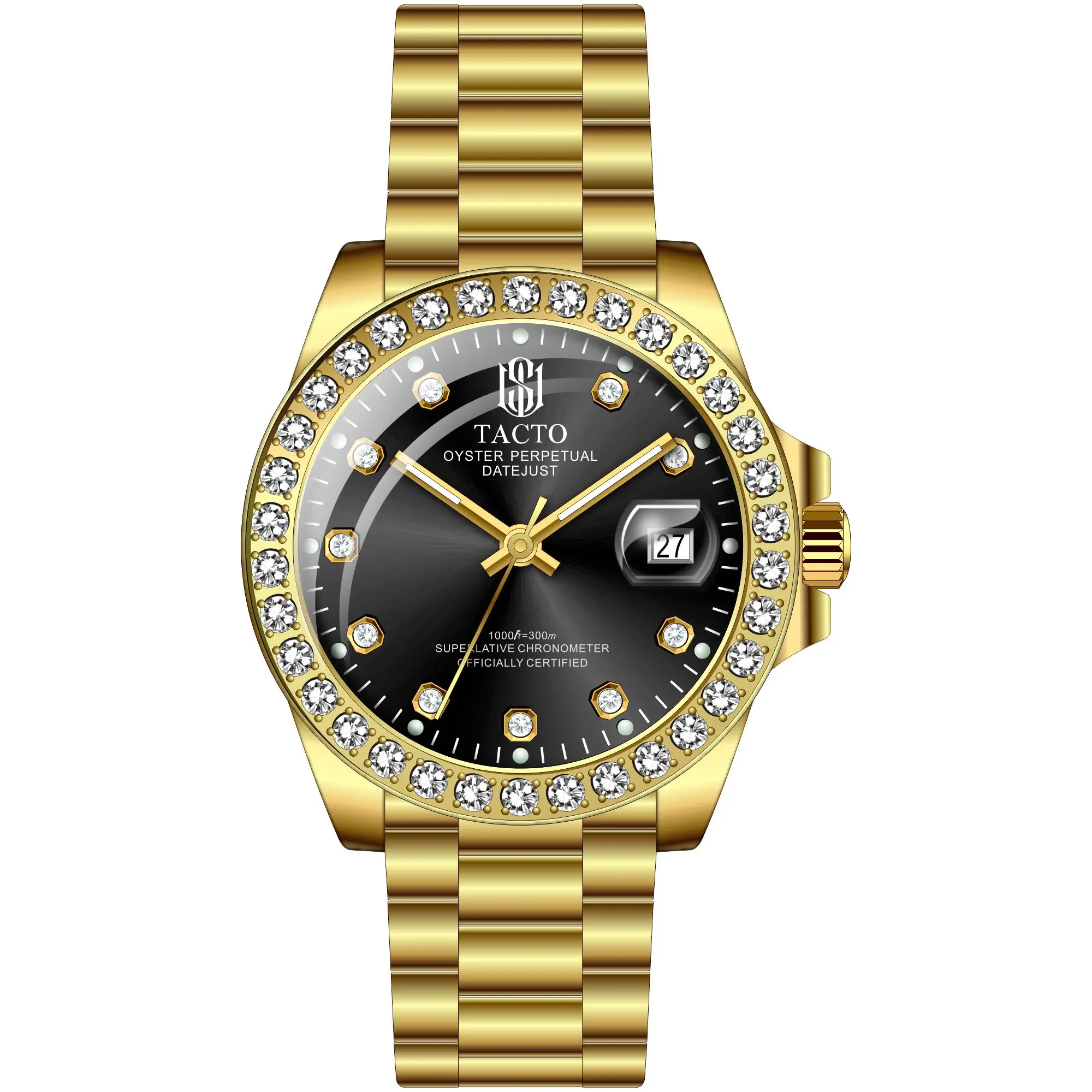 role Diamond Luxury Brand Gold Watch Men Stainless Steel day-date Men WristWatch President Top Male Clock relogio masculino
role Diamond Luxury Brand Gold Watch Men Stainless Steel day-date Men WristWatch President Top Male Clock relogio masculino