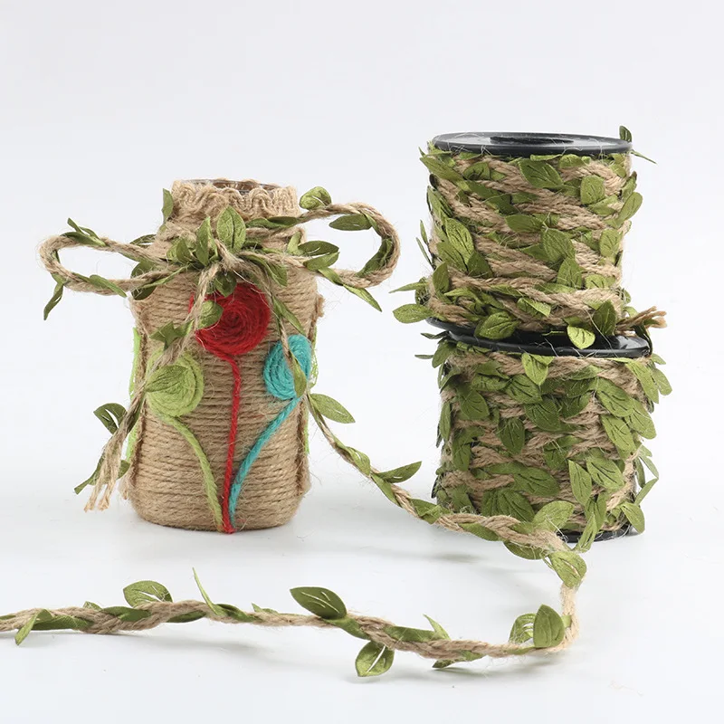 10M DIY Jute Green Flower Leaves Rattan DIY Garland Accessory For Home Party Decoration
10M DIY Jute Green Flower Leaves Rattan DIY Garland Accessory For Home Party Decoration