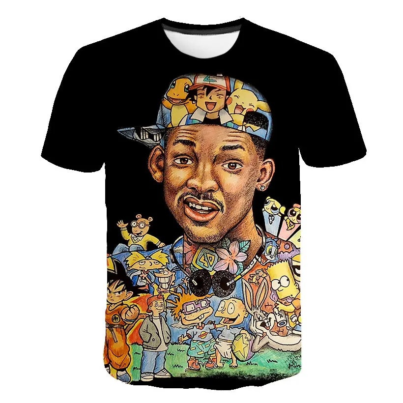 British Style Fashion Classic Rap Will Pop Master Street Style Hip-hop Boy Couple T-shirt Trendy Men's Top
British Style Fashion Classic Rap Will Pop Master Street Style Hip-hop Boy Couple T-shirt Trendy Men's Top
