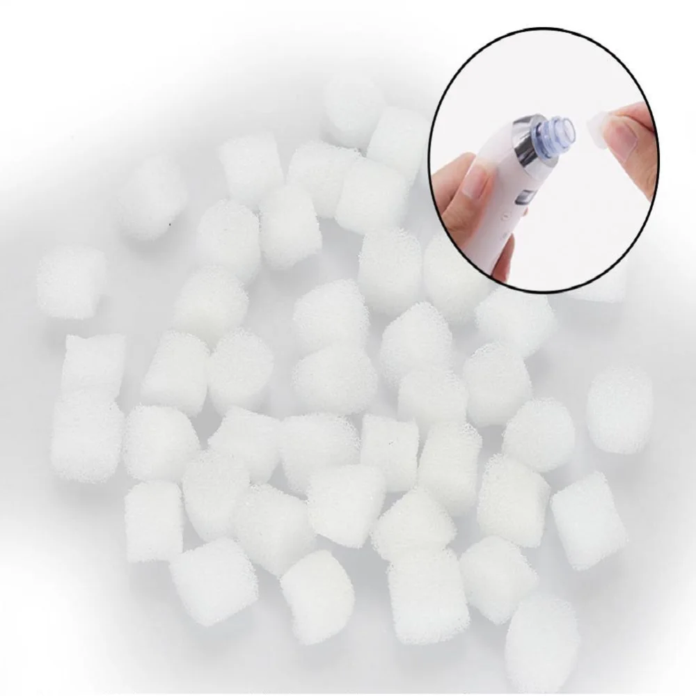 

150pcs Replacement Filter Sponge For Vacuum Blackhead Removal Device Accesories Suction Remover Scar Acne Pore machine Tools
