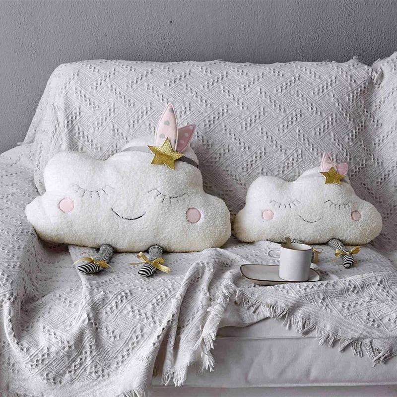 New Ins Kawaii Cloud Plush Pillow Soft Cushion Creative Gift Girl Home Decor Stuffed Plush Toys For Children Baby Kids
New Ins Kawaii Cloud Plush Pillow Soft Cushion Creative Gift Girl Home Decor Stuffed Plush Toys For Children Baby Kids