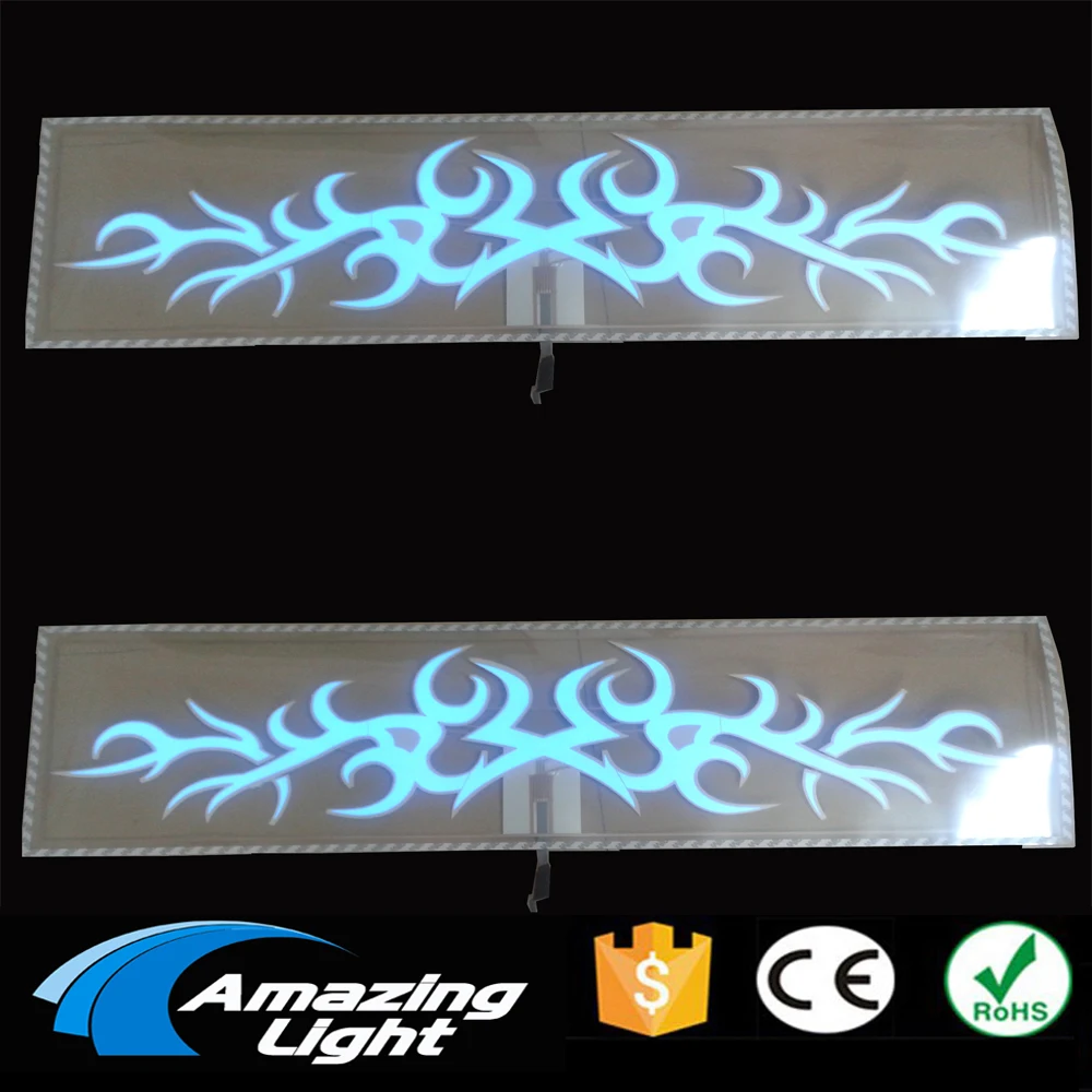 60*16cm EL backlight Electroluminescence Backlight el light car sticker with Sound active DC12V inverter
60*16cm EL backlight Electroluminescence Backlight el light car sticker with Sound active DC12V inverter