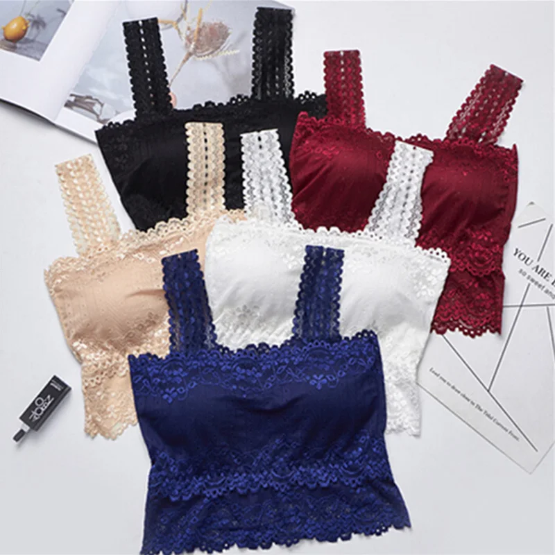 Women Tube Top Bra Seamless A Chest Pad Wearing Sports Underwear Tube Bra Ladies Off Shoulder Crop Top Women
Women Tube Top Bra Seamless A Chest Pad Wearing Sports Underwear Tube Bra Ladies Off Shoulder Crop Top Women