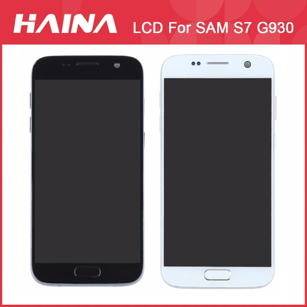 S7 LCD For Samsung Galaxy S7 Screen G930A G930T G930V G930P LCD Screen Display Touch Screen Digitizer Frame Home Button Assembly
S7 LCD For Samsung Galaxy S7 Screen G930A G930T G930V G930P LCD Screen Display Touch Screen Digitizer Frame Home Button Assembly