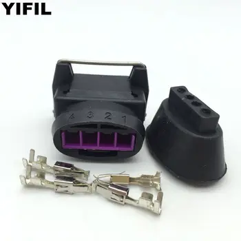 5pcs/lot 4 Pin/Way Tyco/AMP Junior Power Timer Female Automotive Connector Sensor Plug Socket Housing With Rubber Boot
5pcs/lot 4 Pin/Way Tyco/AMP Junior Power Timer Female Automotive Connector Sensor Plug Socket Housing With Rubber Boot