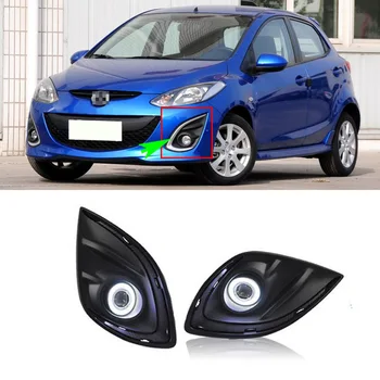 Ownsun COB Angel Eye Rings Projector Lens Halogen Lamp Source Black Fog Lights Bumper Cover For Mazda 2 Mazda2 2012
Ownsun COB Angel Eye Rings Projector Lens Halogen Lamp Source Black Fog Lights Bumper Cover For Mazda 2 Mazda2 2012