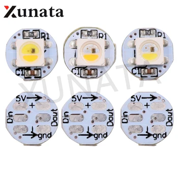DC 5V SK6812 Individually Addressable RGB Full Color RGBW RGBWW RGBNW WWA Led Strip Mini Board with White Heatsink
DC 5V SK6812 Individually Addressable RGB Full Color RGBW RGBWW RGBNW WWA Led Strip Mini Board with White Heatsink