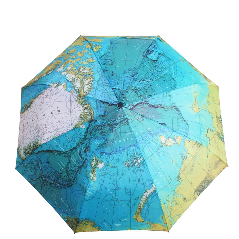 World Map Paintd Automatic Woman Rain Umbrella Parasol Automatic 3 Folding Sun Rain Women Protection Windproof Umbrellas
World Map Paintd Automatic Woman Rain Umbrella Parasol Automatic 3 Folding Sun Rain Women Protection Windproof Umbrellas